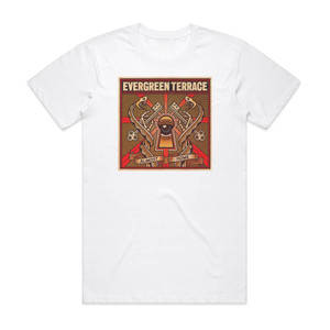 Evergreen Terrace Almost Home Album Cover T-Shirt White