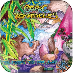 Ozric Tentacles The Floors Too Far Away Album Cover Sticker