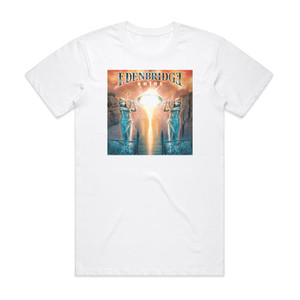 Edenbridge Shine Album Cover T-Shirt White Edenbridge Shine Album Cover T-Shirt White