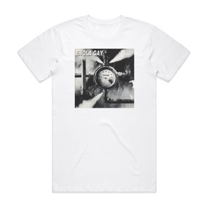Enola Gay Pressure Album Cover T-Shirt White Enola Gay Pressure Album Cover T-Shirt White