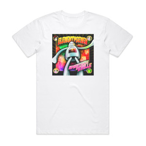 eleventyseven Adventures In Eville Album Cover T-Shirt White eleventyseven Adventures In Eville Album Cover T-Shirt White