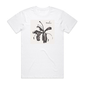 Evaline Woven Material Album Cover T-Shirt White Evaline Woven Material Album Cover T-Shirt White