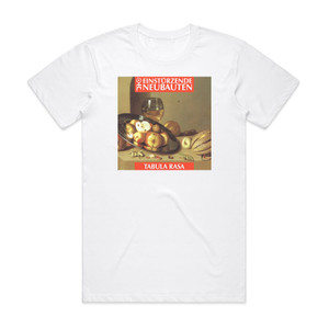 Einsturzende Neubauten Tabula Rasa Album Cover T-Shirt White Einsturzende Neubauten Tabula Rasa Album Cover T-Shirt White