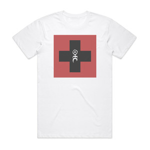 Einsturzende Neubauten Stahldubversions Red Album Cover T-Shirt White