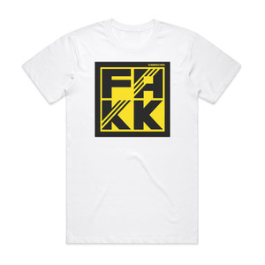 Eisbrecher Fakk Album Cover T-Shirt White Eisbrecher Fakk Album Cover T-Shirt White