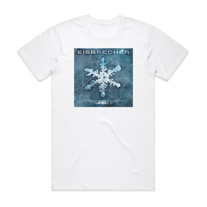Eisbrecher Eiskalt Album Cover T-Shirt White Eisbrecher Eiskalt Album Cover T-Shirt White