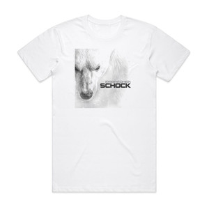 Eisbrecher Schock 1 Album Cover T-Shirt White Eisbrecher Schock 1 Album Cover T-Shirt White