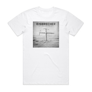 Eisbrecher Stossgebet Album Cover T-Shirt White Eisbrecher Stossgebet Album Cover T-Shirt White