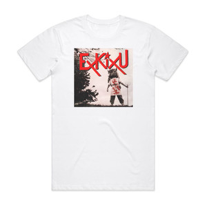Exkixu Exkixu Album Cover T-Shirt White Exkixu Exkixu Album Cover T-Shirt White