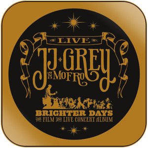JJ Grey and Mofro Brighter Days Album Cover Sticker JJ Grey and Mofro Brighter Days Album Cover Sticker
