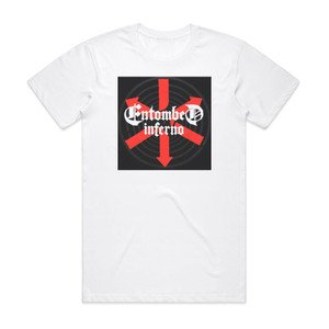Entombed Inferno Album Cover T-Shirt White Entombed Inferno Album Cover T-Shirt White