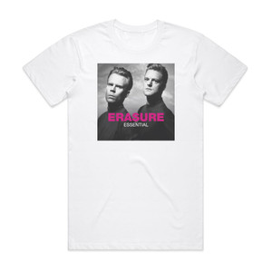 Erasure Essential Album Cover T-Shirt White