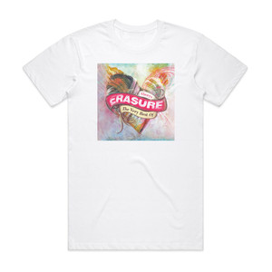 Erasure Always The Very Best Of Erasure 1 Album Cover T-Shirt White Erasure Always The Very Best Of Erasure 1 Album Cover T-Shirt White