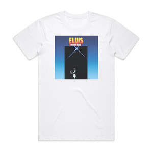 Elvis Presley Moody Blue Album Cover T-Shirt White