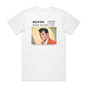 Elvis Presley Tell Me Why Album Cover T-Shirt White