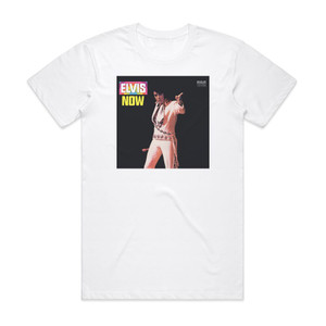 Elvis Presley Elvis Now Album Cover T-Shirt White