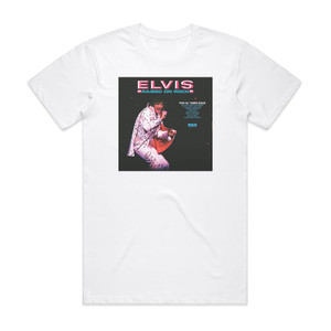 Elvis Presley Raised On Rock Album Cover T-Shirt White Elvis Presley Raised On Rock Album Cover T-Shirt White