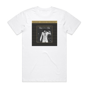 Elvis Presley Thats The Way It Is Album Cover T-Shirt White Elvis Presley Thats The Way It Is Album Cover T-Shirt White