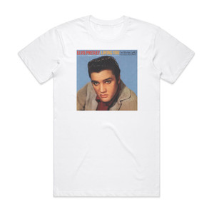 Elvis Presley Loving You 1 Album Cover T-Shirt White Elvis Presley Loving You 1 Album Cover T-Shirt White