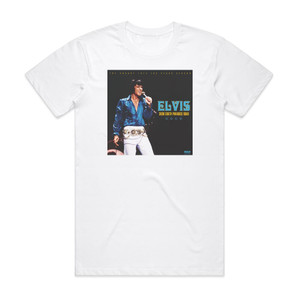 Elvis Presley 3000 South Paradise Road Album Cover T-Shirt White Elvis Presley 3000 South Paradise Road Album Cover T-Shirt White