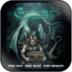 Grimgotts Part Man Part Beast Part Dragon Album Cover Sticker