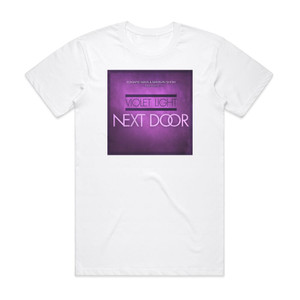 Edward Maya Next Door Album Cover T-Shirt White Edward Maya Next Door Album Cover T-Shirt White