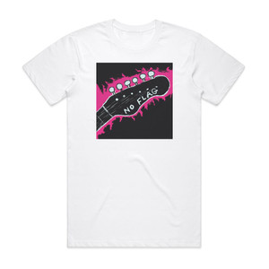 Elvis Costello No Flag Album Cover T-Shirt White