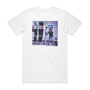 Elvis Costello Taking Liberties Album Cover T-Shirt White