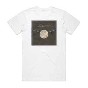 Emery The Question Pre Sale Exclusive Album Cover T-Shirt White Emery The Question Pre Sale Exclusive Album Cover T-Shirt White