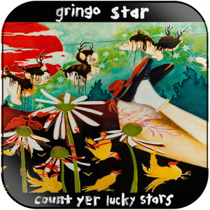 Gringo Star Count Yer Lucky Stars Album Cover Sticker