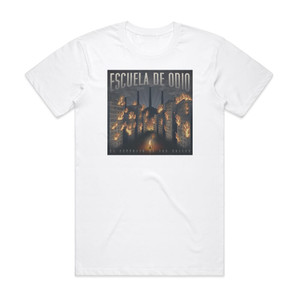 Escuela de Odio El Espritu De Las Calles Album Cover T-Shirt White Escuela de Odio El Espritu De Las Calles Album Cover T-Shirt White