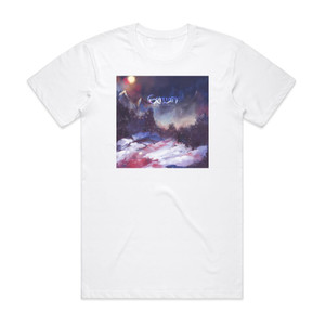 Exilion Red Stained Snow Album Cover T-Shirt White Exilion Red Stained Snow Album Cover T-Shirt White