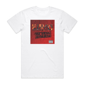 EPMD We Mean Business Album Cover T-Shirt White EPMD We Mean Business Album Cover T-Shirt White
