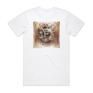 Epica Retrospect Album Cover T-Shirt White Epica Retrospect Album Cover T-Shirt White
