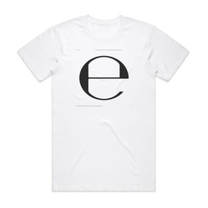 ECCO2K E Album Cover T-Shirt White