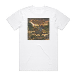 Ensiferum Victory Songs Album Cover T-Shirt White Ensiferum Victory Songs Album Cover T-Shirt White