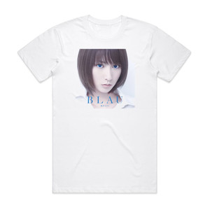 Eir Aoi Blau Album Cover T-Shirt White Eir Aoi Blau Album Cover T-Shirt White