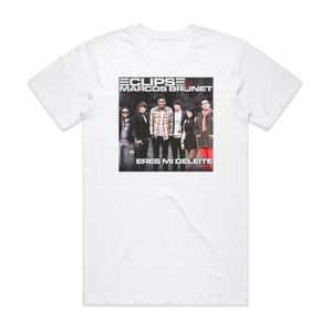 Eclipse Rock Eres Mi Deleite Album Cover T-Shirt White Eclipse Rock Eres Mi Deleite Album Cover T-Shirt White