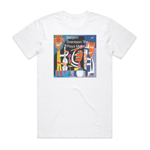 Esbjorn Svensson Trio Plays Monk Album Cover T-Shirt White