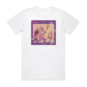 EVERGLOW Arrival Of Everglow Album Cover T-Shirt White EVERGLOW Arrival Of Everglow Album Cover T-Shirt White