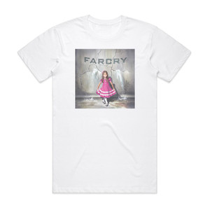Farcry Optimism Album Cover T-Shirt White Farcry Optimism Album Cover T-Shirt White