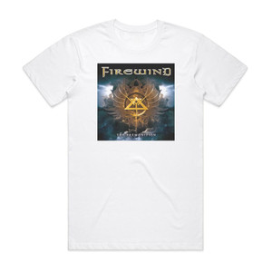 Firewind The Premonition Album Cover T-Shirt White Firewind The Premonition Album Cover T-Shirt White