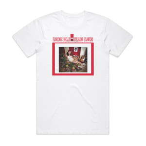 Florence Joelle Stealing Flowers Album Cover T-Shirt White Florence Joelle Stealing Flowers Album Cover T-Shirt White