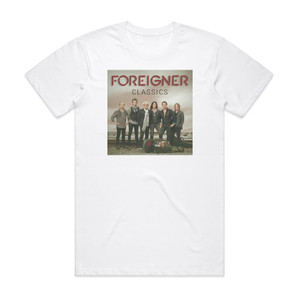 Foreigner Classics Album Cover T-Shirt White