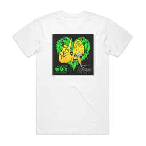 Fergie Lalove La La 2 Album Cover T-Shirt White