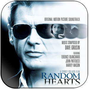 Dave Grusin Random Hearts Album Cover Sticker Dave Grusin Random Hearts Album Cover Sticker