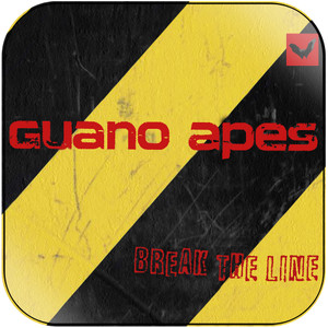 Guano Apes Break The Line Album Cover Sticker Guano Apes Break The Line Album Cover Sticker