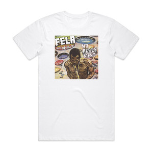 Fela Kuti and Afrika 70 No Agreement Album Cover T-Shirt White