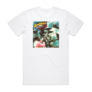 Fela Kuti and Afrika 70 Zombie Album Cover T-Shirt White