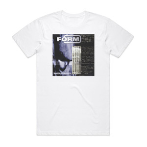 Form Shock Corridor Album Cover T-Shirt White Form Shock Corridor Album Cover T-Shirt White